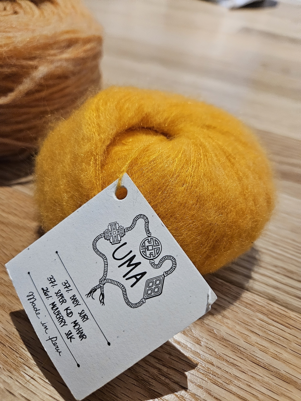 Bundle Of Orange Yarn